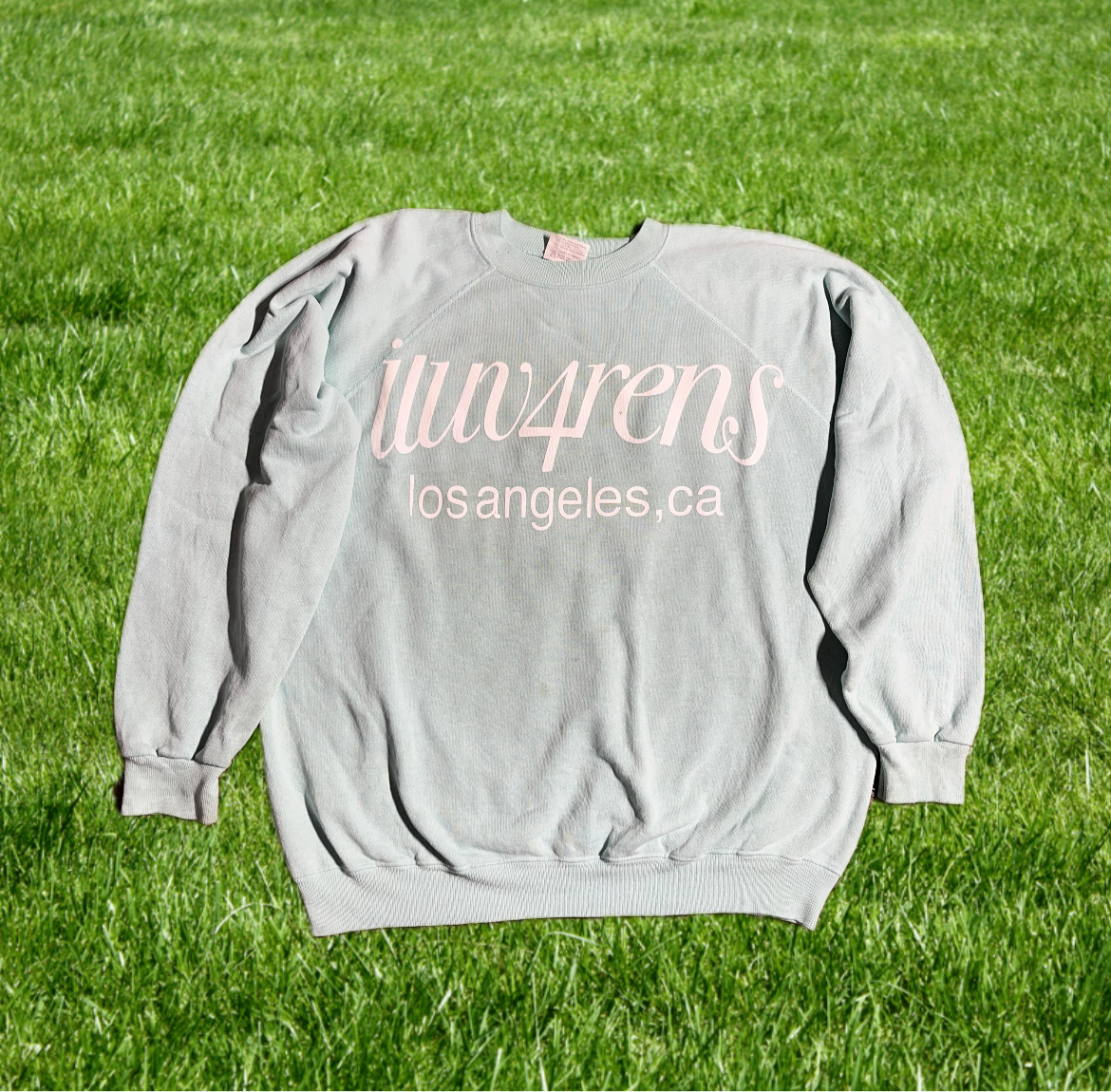 Xl light blue crewneck