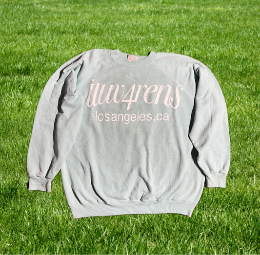 Xl light blue crewneck