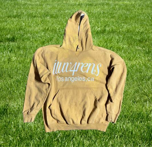 L yellow hoodie