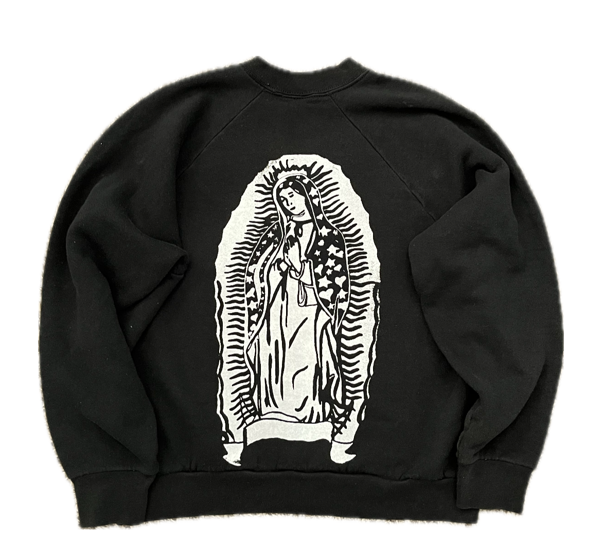Virgin mary zip up