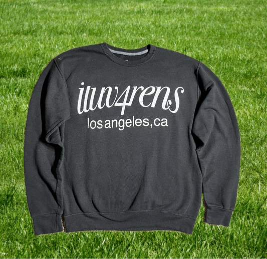 M black crewneck