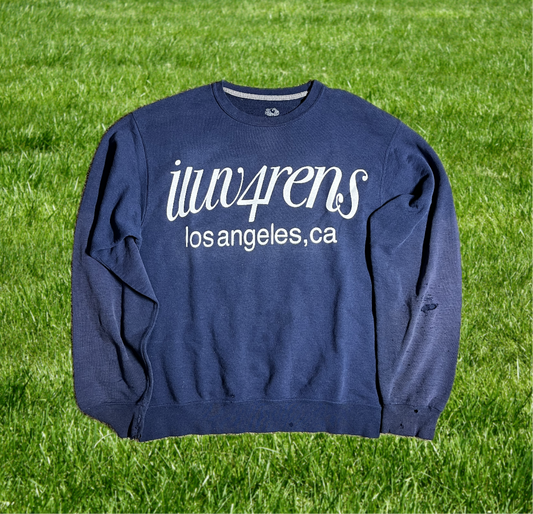 M navy crewneck